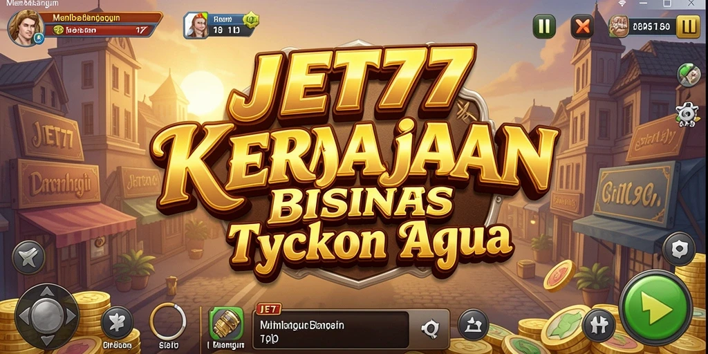 Screenshot gameplay JET77 dengan nuansa Tycoon yang menarik.