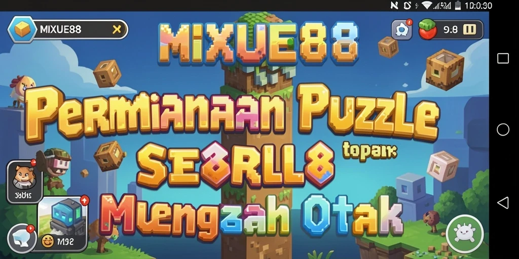 Tampilan gameplay MIXUE88 yang seru dan penuh warna.